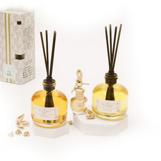 Pack 2 Diffuseurs 200ml + Diffuseur Voiture Gratuit – Choix Chic