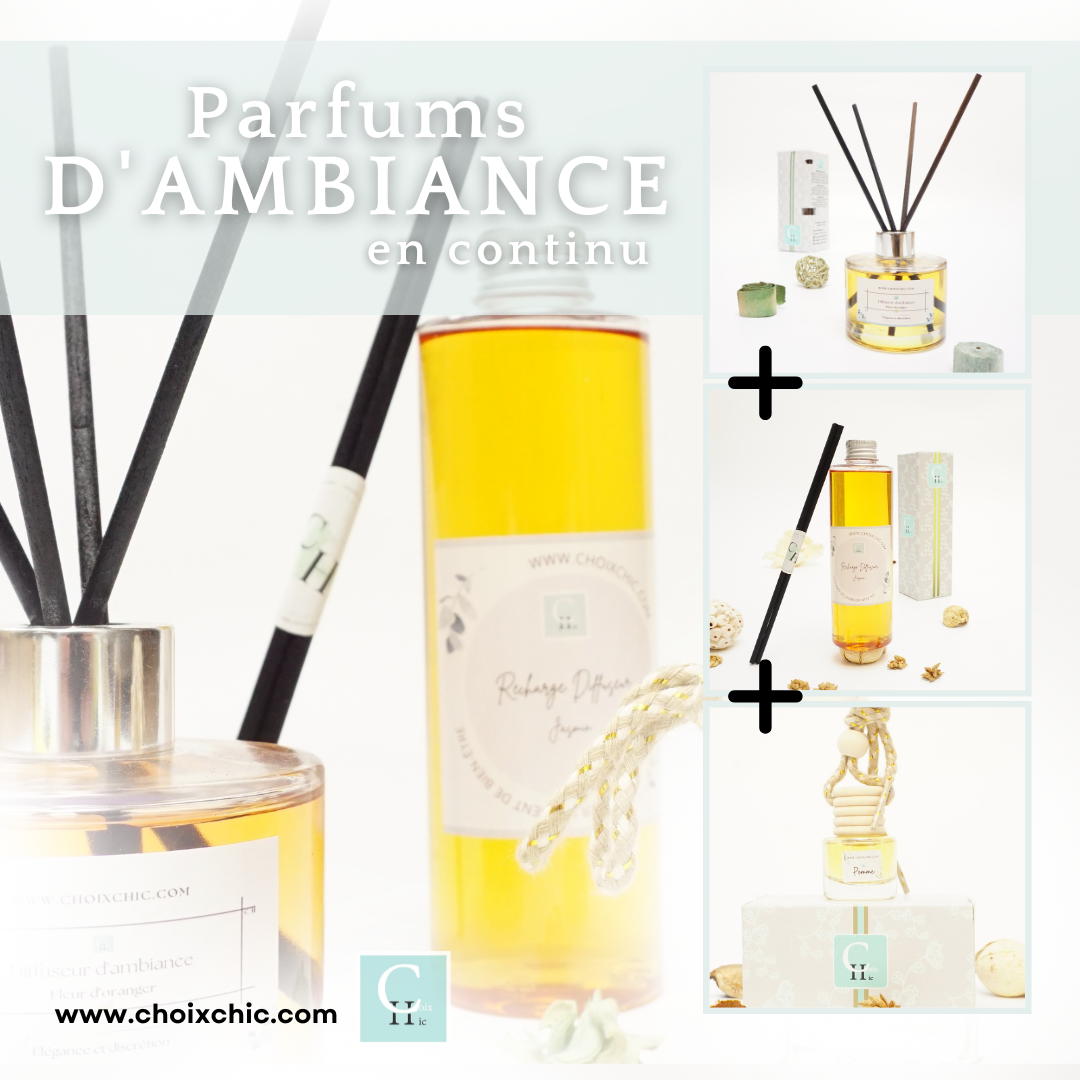 Offre Diffuseur 150ml + Recharge 250ml + Diffuseur Voiture