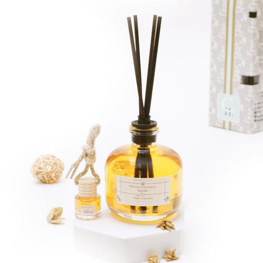Diffuseur d'ambiance 200ml + Diffuseur Pour Voiture Offert