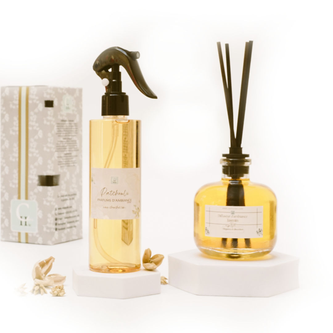 Pack Diffuseurs 200ml + Spray 250ml