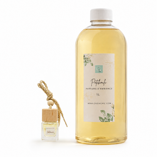 Recharge parfum d’ambiance 1 litre pour remplir un diffuseur à bâtonnets Fleur d’Oranger – ChoixChic Maroc