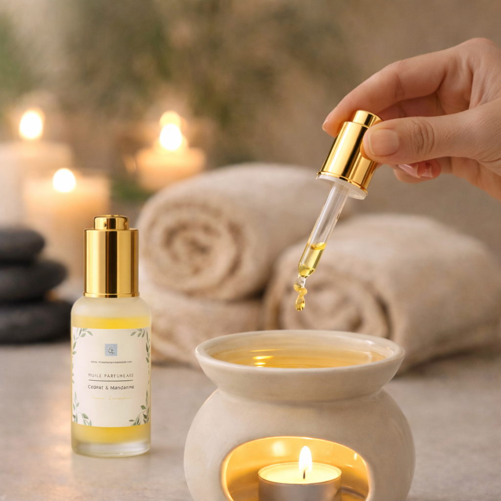 huile parfum d’intérieur pour diffuseur goutte parfumée
