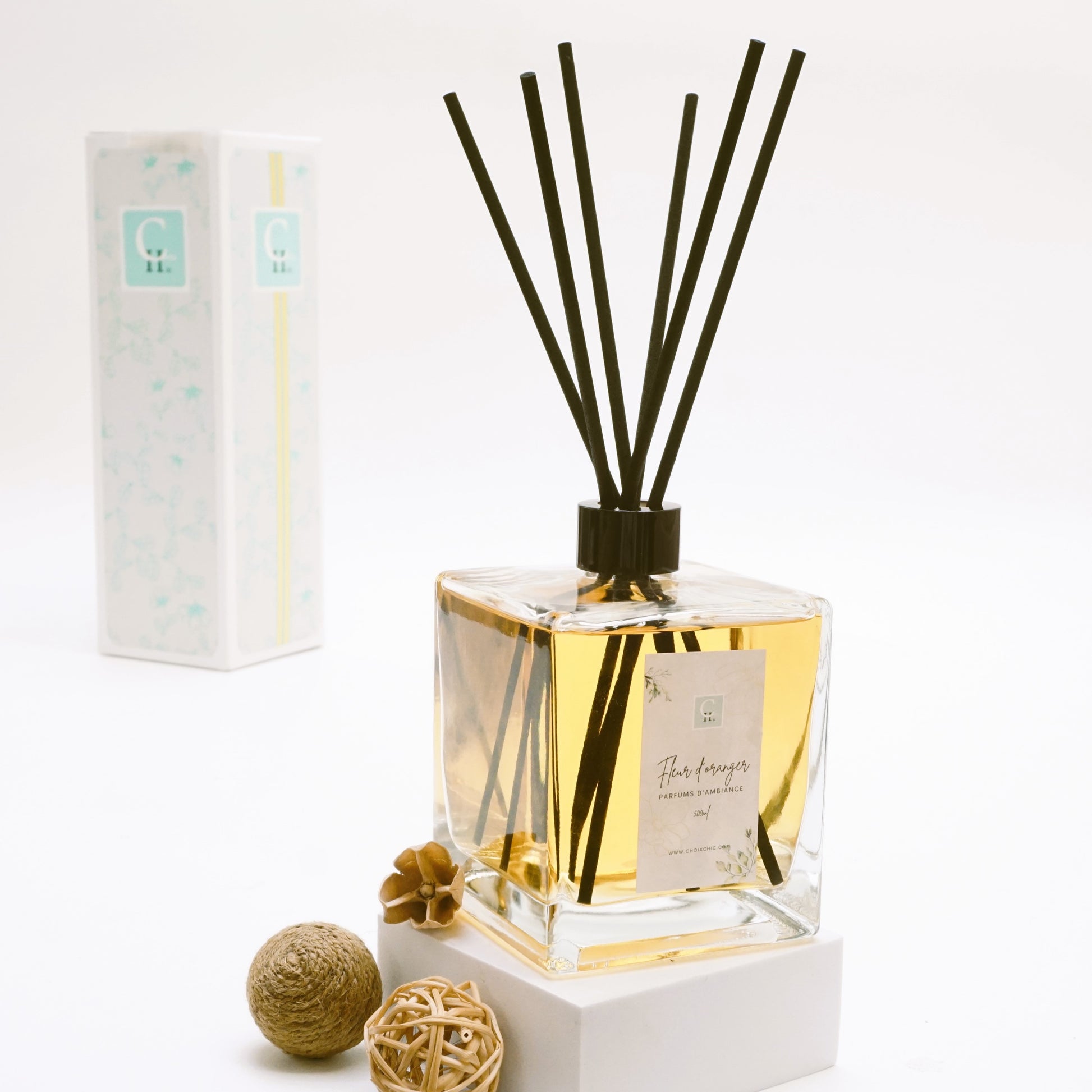 Diffuseur d’Ambiance 500 ml – Fleur d’Oranger